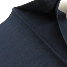 画像をギャラリービューアに読み込む, 名古屋帯 八寸帯 松葉仕立て 正絹 紺色ｘエンジ色ｘ金色ｘ多色 カラフル 金糸 エスニック模様 六通柄 カジュアル 仕立て上がり 着物帯 長さ344cm