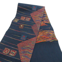 画像をギャラリービューアに読み込む, 名古屋帯 ネイビー