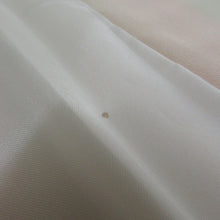 画像をギャラリービューアに読み込む, 襦袢 長襦袢 薄ピンク色ｘ白色 ぼかし 斜め縞模様 正絹 半衿付き 刺繍半衿 花に笛模様 広衿 仕立て上がり 女性着物用 身丈139cm