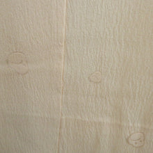 画像をギャラリービューアに読み込む, 襦袢 長襦袢 サーモンピンク色 だるま柄 正絹 半衿付き 広衿 仕立て上がり 女性着物用 身丈131cm