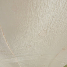 画像をギャラリービューアに読み込む, 襦袢 長襦袢 サーモンピンク色 だるま柄 正絹 半衿付き 広衿 仕立て上がり 女性着物用 身丈131cm