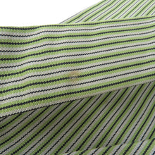 Load image into Gallery viewer, 袴 男性用 米沢織 余り布付き 行燈袴 絹 紐下約89.2cm 緑色ｘ黒色ｘ灰色 男物はかま 仕立て上がり