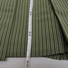 Load image into Gallery viewer, 袴 男性用 米沢織 余り布付き 行燈袴 絹 紐下約89.2cm 緑色ｘ黒色ｘ灰色 男物はかま 仕立て上がり