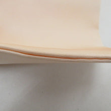 画像をギャラリービューアに読み込む, 名古屋帯 塩瀬 ぼかし染め 薄オレンジ色ｘ白色 辻が花調 花に流水紋様 正絹 お太鼓柄 カジュアル 仕立て上がり 着物帯 長さ361cm