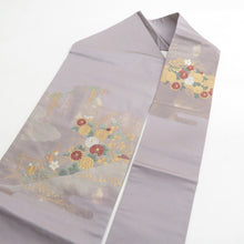 画像をギャラリービューアに読み込む, 名古屋帯 パープル