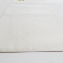 画像をギャラリービューアに読み込む, 名古屋帯 銀糸 シルバー系 お太鼓柄 七宝文様 銀色ｘ多色 カラフル 正絹 カジュアル 仕立て上がり 着物帯 長さ358cm