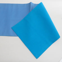 画像をギャラリービューアに読み込む, 名古屋帯 京袋帯 青色ｘ黒色 お太鼓柄 染め模様 幾何学文様 正絹 カジュアル 仕立て上がり 着物帯 長さ400cm 未使用品