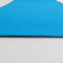 画像をギャラリービューアに読み込む, 名古屋帯 京袋帯 青色ｘ黒色 お太鼓柄 染め模様 幾何学文様 正絹 カジュアル 仕立て上がり 着物帯 長さ400cm 未使用品