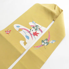 画像をギャラリービューアに読み込む, 名古屋帯 イエロー