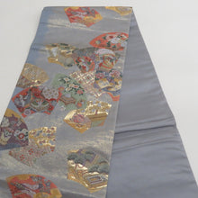 画像をギャラリービューアに読み込む, 袋帯 グレー