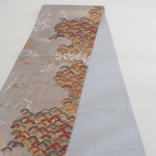 画像をギャラリービューアに読み込む, 袋帯 グレー