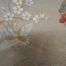 画像をギャラリービューアに読み込む, 袋帯 松 鶴