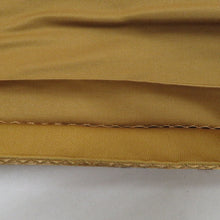 画像をギャラリービューアに読み込む, 袋帯 正絹 唐織調 辛子色ｘ金色ｘ紫色ｘ多色 松に藤紋様 金糸 六通柄 仕立て上がり 着物帯 長さ440cm