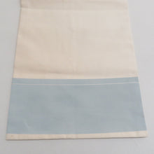 画像をギャラリービューアに読み込む, 名古屋帯 オフホワイトｘグレーｘピンク ぼかし色 織文様 お太鼓柄 花柄 正絹 カジュアル 仕立て上がり 着物帯 長さ362cm