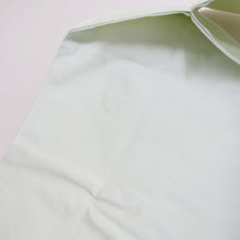 画像をギャラリービューアに読み込む, 名古屋帯 薄青色ｘピンク色ｘオレンジ色 パステル系 秋花紋様 お太鼓柄 正絹 カジュアル 仕立て上がり 着物帯 長さ367cm