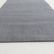 Load image into Gallery viewer, 名古屋帯 紬地 灰色 グレー系 海老文様 お太鼓柄 正絹 カジュアル 仕立て上がり 着物帯 長さ364cm