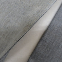 Load image into Gallery viewer, 名古屋帯 紬地 灰色 グレー系 海老文様 お太鼓柄 正絹 カジュアル 仕立て上がり 着物帯 長さ364cm
