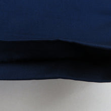 画像をギャラリービューアに読み込む, 名古屋帯 紺色ｘ金色ｘエンジ色 花紋様 金糸 太鼓柄 正絹 カジュアル 仕立て上がり 着物帯 長さ351cm