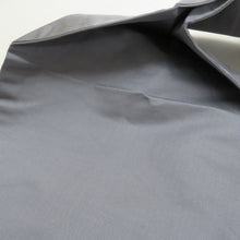 Load image into Gallery viewer, 名古屋帯 正絹 お太鼓柄 茶碗紋様 灰色ｘ緑色x茶色 カジュアル 仕立て上がり 着物帯 長さ366cm