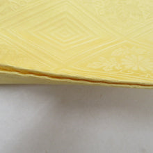 画像をギャラリービューアに読み込む, 名古屋帯 アンティーク帯 昔名古屋帯 絞り 赤色ｘ黄色ｘ多色 亀甲に花紋 お太鼓柄 レトロモダン 明治・大正ロマン 難あり 長さ340cm