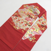 画像をギャラリービューアに読み込む, 名古屋帯 レッド