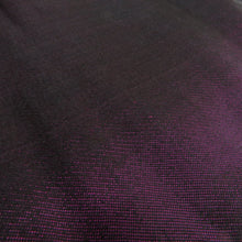 画像をギャラリービューアに読み込む, 名古屋帯 アンティーク帯 唐草花紋様 六通柄 絹 マゼンタ色 金糸銀糸 昔帯 レトロモダン 明治・大正ロマン 長さ332cm