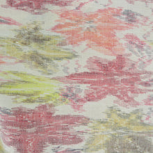 画像をギャラリービューアに読み込む, ウール着物 ウール 単衣 ベージュ色ｘ黄色ｘ赤オレンジ色 紅葉模様 広衿 カジュアルきもの 普段着物 仕立て上がり 身丈158cm