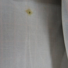 画像をギャラリービューアに読み込む, 紬 着物 アンサンブル 羽織付 格子模様 袷 広衿 紺色ｘ赤色 正絹 カジュアル 仕立て上がり 身丈160.5cm