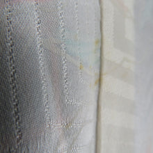 画像をギャラリービューアに読み込む, 紬 着物 アンサンブル 羽織付 格子模様 袷 広衿 紺色ｘ赤色 正絹 カジュアル 仕立て上がり 身丈160.5cm