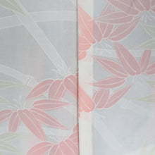 画像をギャラリービューアに読み込む, 紬 着物 アンサンブル 羽織付 縦縞模様 袷 バチ衿 黒色ｘ赤色ｘ黄緑色 ぼかし カラフル 正絹 カジュアル 仕立て上がり 身丈165cm