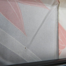 画像をギャラリービューアに読み込む, 紬 着物 アンサンブル 羽織付 縦縞模様 袷 バチ衿 黒色ｘ赤色ｘ黄緑色 ぼかし カラフル 正絹 カジュアル 仕立て上がり 身丈165cm