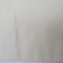 Load image into Gallery viewer, 名古屋帯 正絹 ベージュ色ｘ灰色ｘ金色 グレー系 六通柄 瓦調 焼き箔 仕立て上がり 着物帯 長さ350cm