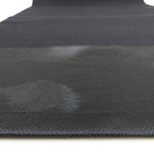 Load image into Gallery viewer, 名古屋帯 正絹 黒色ｘ白色ｘ赤色 金糸銀糸 焼箔調 お太鼓柄 花紋様 仕立て上がり 着物帯 長さ353cm