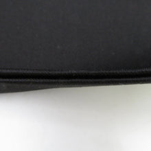 Load image into Gallery viewer, 名古屋帯 ポリエステル 黒色ｘオレンジ色ｘ金色 金糸 風景文様 お太鼓柄 仕立て上がり 着物帯 長さ335cm