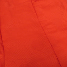 画像をギャラリービューアに読み込む, 子供着物 被布 子供用 三才用 赤色 菊地模様 無地調 七五三 女児 祝着 ひな祭り 七五三 三歳 被布単品 身丈49cm