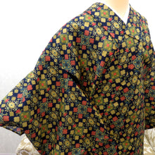 画像をギャラリービューアに読み込む, ウール着物 ネイビー