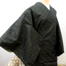 画像をギャラリービューアに読み込む, 紬 着物 グリーン
