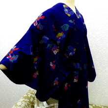 画像をギャラリービューアに読み込む, ウール着物 ネイビー