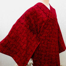 画像をギャラリービューアに読み込む, ウール着物 レッド