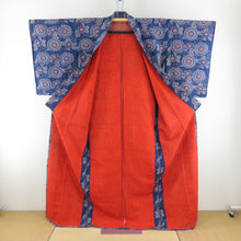 Load image into Gallery viewer, ウール着物 ネイビー