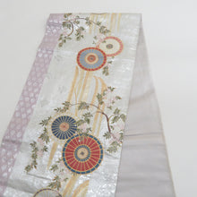 Load image into Gallery viewer, 袋帯 シルバー