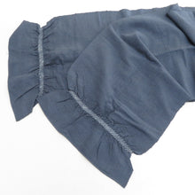 画像をギャラリービューアに読み込む, 男帯 紬 絞り 大人用 兵児帯 無地 グレーブルー 正絹 男性用 カジュアル メンズ へこ帯 男物 鹿の子 しぼり 普段着物用 長さ312cm