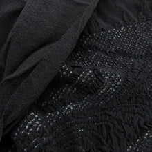 画像をギャラリービューアに読み込む, 男帯 絞り 大人用 兵児帯 波模様 正絹 紺色 男性用 カジュアル メンズ へこ帯 男物 鹿の子 しぼり 普段着物用 長さ412cm