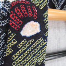 画像をギャラリービューアに読み込む, 浴衣 絞り浴衣 紺色ｘ白色xピンク色ｘ黄色 花模様 仕立て上がり 夏物 女性用ゆかた 綿100% レディース 夏祭り 花火大会 身丈153cm