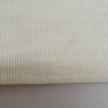 画像をギャラリービューアに読み込む, 袋帯 夏用 洒落袋帯 紗 六通柄 縦縞にガゼル幾何学模様 白色ｘ銀色 銀糸 正絹 仕立て上がり 夏物 長さ432cm