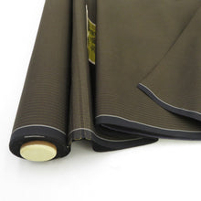 画像をギャラリービューアに読み込む, 反物 男性用 袴地 特選 遠藤織物 縞模様 正絹 黒色ｘ茶色 和装生地 和裁 未仕立て