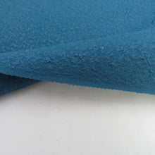 画像をギャラリービューアに読み込む, 反物 色無地 八掛付 ターコイズブルー 草木染め 伝統工芸品 一つ紋 丸に三つ引き紋 正絹 着物生地 和裁 未仕立て