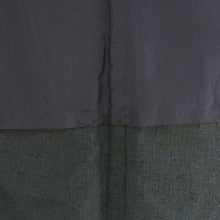 画像をギャラリービューアに読み込む, 男着物 アンサンブル ウール 単衣 無地 紺色 男性用きもの 羽織 メンズ 仕立て上がり 小さいサイズ 和服 男物 カジュアル 身丈135cm