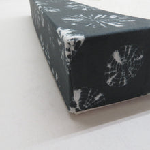 画像をギャラリービューアに読み込む, 男帯 絞り 大人用 兵児帯 箱付き 波模様 正絹 紺色 男性用 カジュアル メンズ へこ帯 男物 鹿の子 しぼり 普段着物用