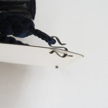 画像をギャラリービューアに読み込む, 和小物 羽織紐 男性用 紺色 丸組 手組紐 正絹 メンズ用 和装小物 レーヨン